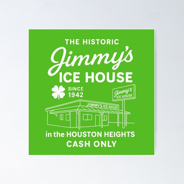 Item preview, Jimmy's Ice House / Place - Houston, TX designed and sold by wesg1261.