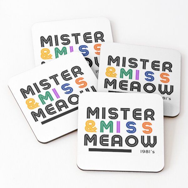Item preview, Mister & Miss Meaow CAL 3 designed and sold by PURICH.