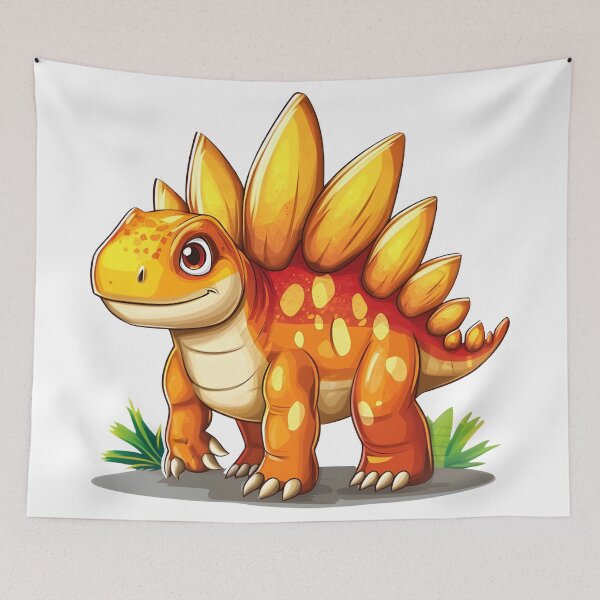 Item preview, Stegosaurus Dinosaur designed and sold by BuxomBabe21.