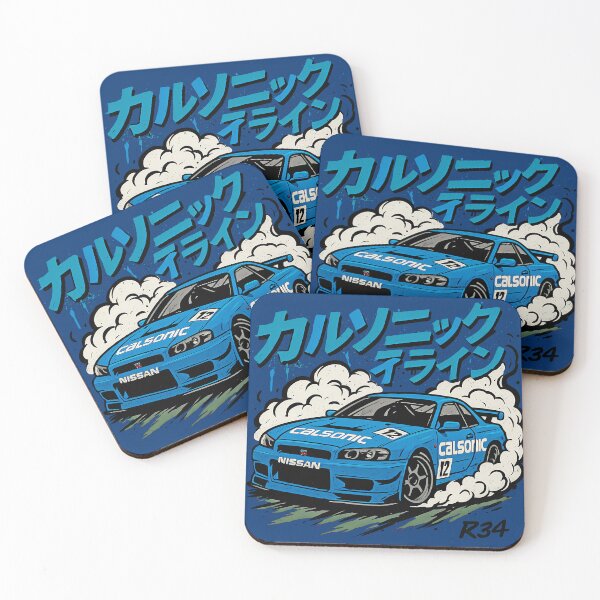 Item preview, Nissan Skyline GTR Calsonic Graffiti designed and sold by RebusArts.