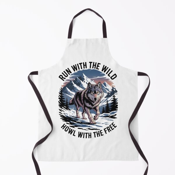 Item preview, Run with the Wild Wolf designed and sold by shirt-x.
