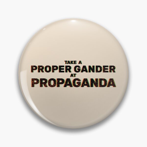 Item preview, Proper Gander Propaganda designed and sold by thedrumstick.