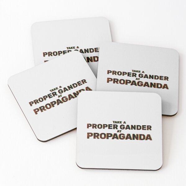 Item preview, Proper Gander Propaganda designed and sold by thedrumstick.