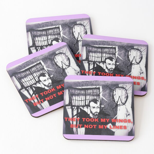 Item preview, They Took My Wings, But Not My Lines – Soft Purple Version designed and sold by Anomaly Effect.