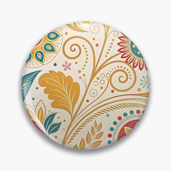 Item preview, Mandala Flowers Pattern designed and sold by trendspatterns.