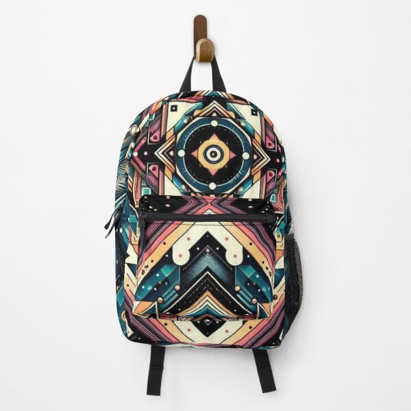 Item preview, colorful geometric decorative pattern designed and sold by Dogandesighn.