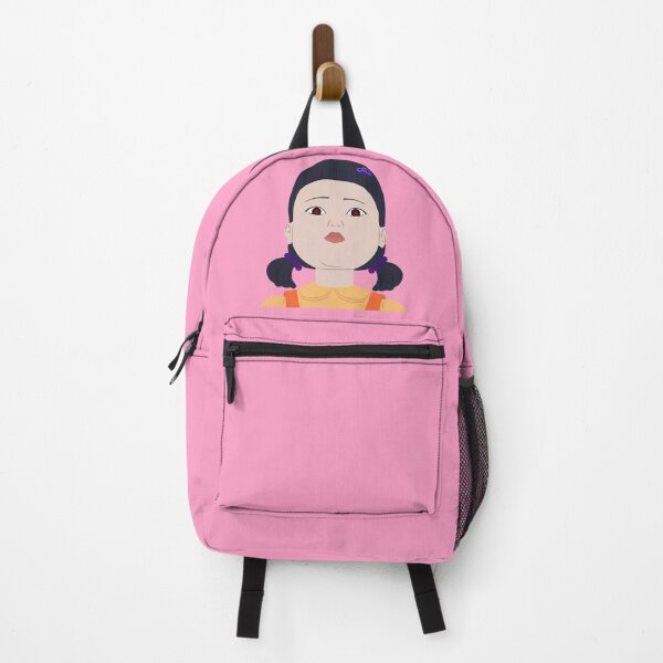 Vista previa del artículo con la obra «La muñeca Young Hee El juego del calamar Netflix», diseñado y vendido por KamiTrendz.