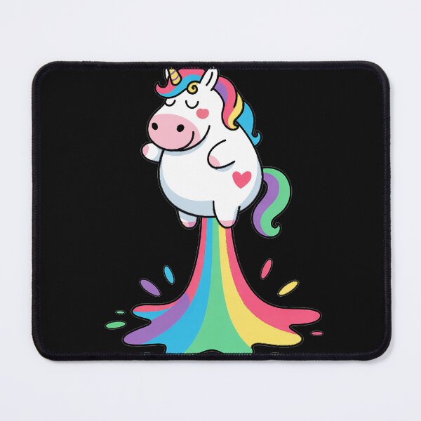 Item preview, Chubby Rainbow Unicorn Fart designed and sold by KageCraft.