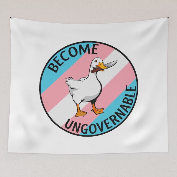 Item preview, Become Ungovernable designed and sold by Angry Swan Designs.