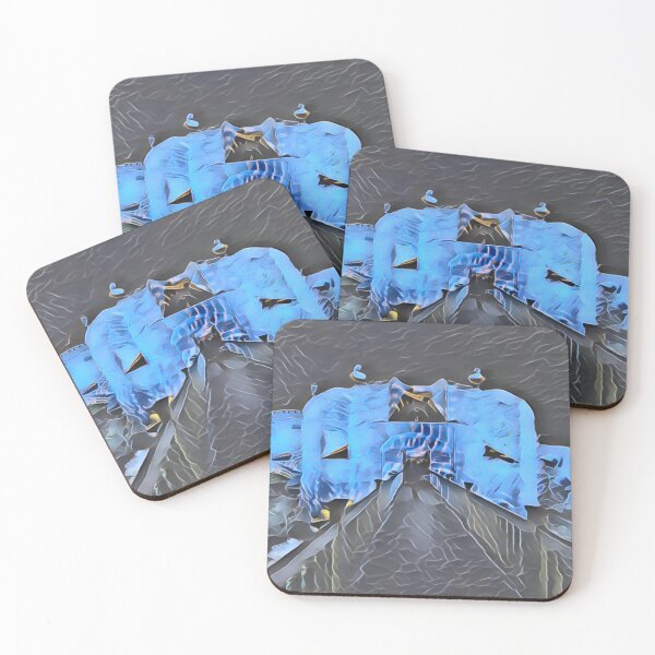 Item preview, Wide Angle Castle At Night In Expressive Blend designed and sold by Fearless-Fox.