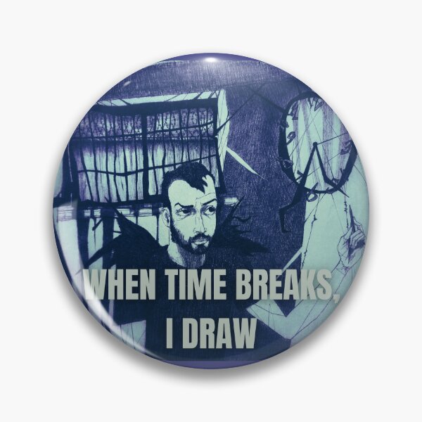 Item preview, When Time Breaks, I Draw – Blue Version designed and sold by Anomaly Effect.