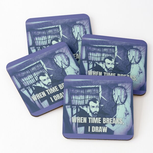 Item preview, When Time Breaks, I Draw – Blue Version designed and sold by Anomaly Effect.