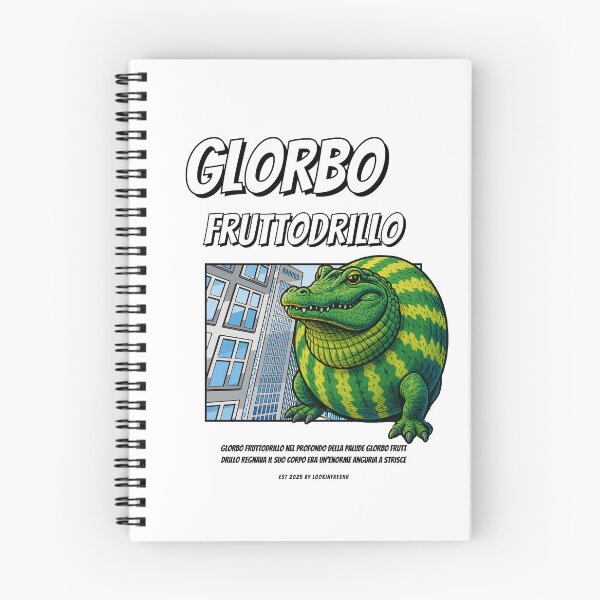 Item preview, Glorbo Fruttodrillo 90's Comic Style  (Italian Brainrot) designed and sold by LookinFreshh.