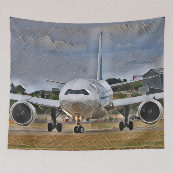 Item preview, A330 900Neo Lining Up In Gemstone designed and sold by Fearless-Fox.