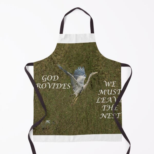 Item preview, GOD PROVIDES, BUT WE MUST LEAVE THE NEST designed and sold by 1icreations.
