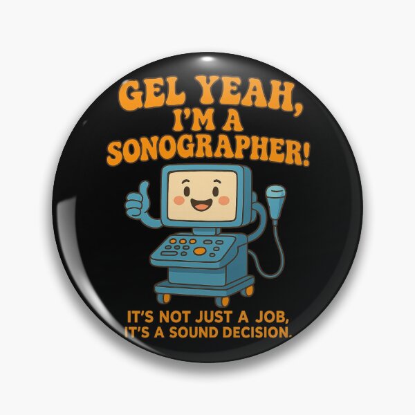 Item preview, Funny Sonographer Ultrasound Tech Quote for Medical Workers designed and sold by BunBuntheDog-.