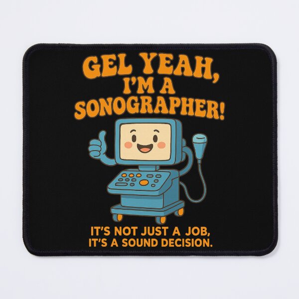 Item preview, Funny Sonographer Ultrasound Tech Quote for Medical Workers designed and sold by BunBuntheDog-.