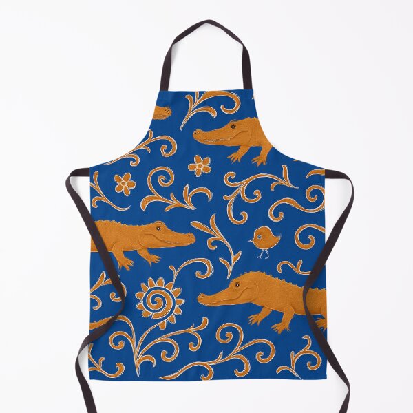 Item preview, Gator Toile designed and sold by Florida Girl Paper Co..