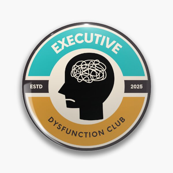 Item preview, Executive Dysfunction Club  designed and sold by StormbornGem.