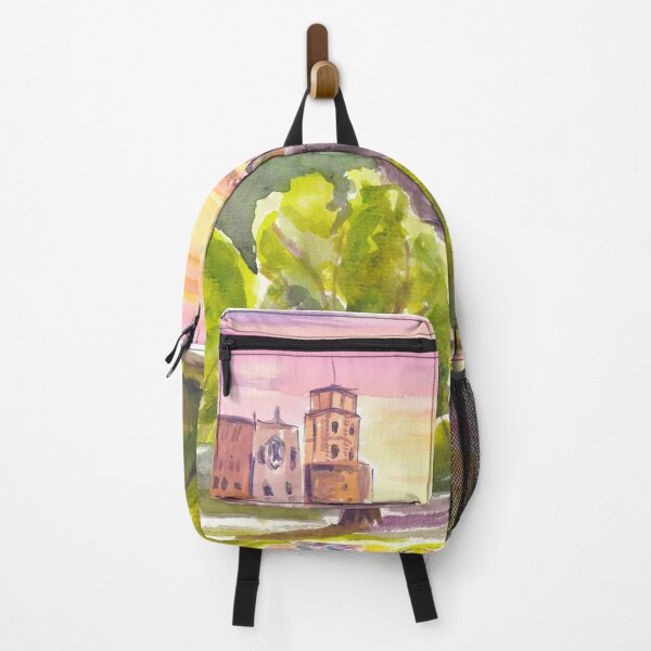 Item preview, Majestic Heidelberg Castle Overlooking Old Town and Neckar River designed and sold by artshop77.