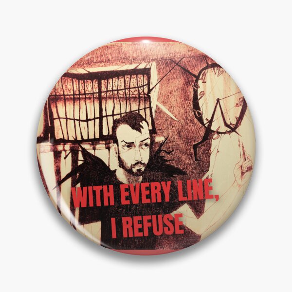 Item preview, With Every Line, I Refuse – Red Version designed and sold by Anomaly Effect.