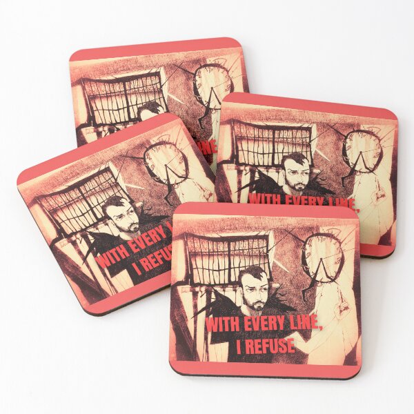 Item preview, With Every Line, I Refuse – Red Version designed and sold by Anomaly Effect.
