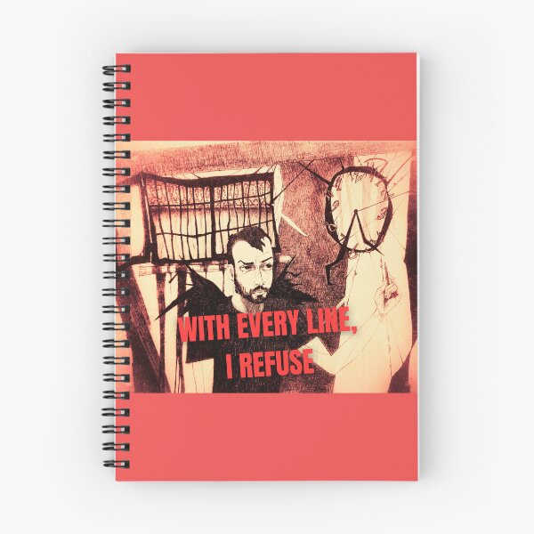 Item preview, With Every Line, I Refuse – Red Version designed and sold by Anomaly Effect.