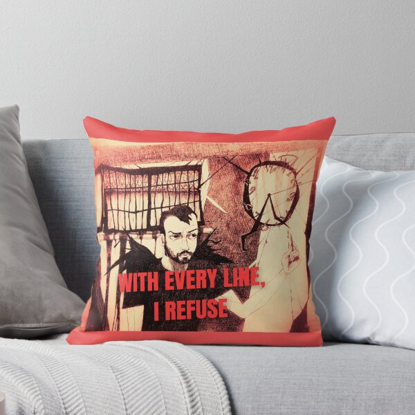 Item preview, With Every Line, I Refuse – Red Version designed and sold by Anomaly Effect.