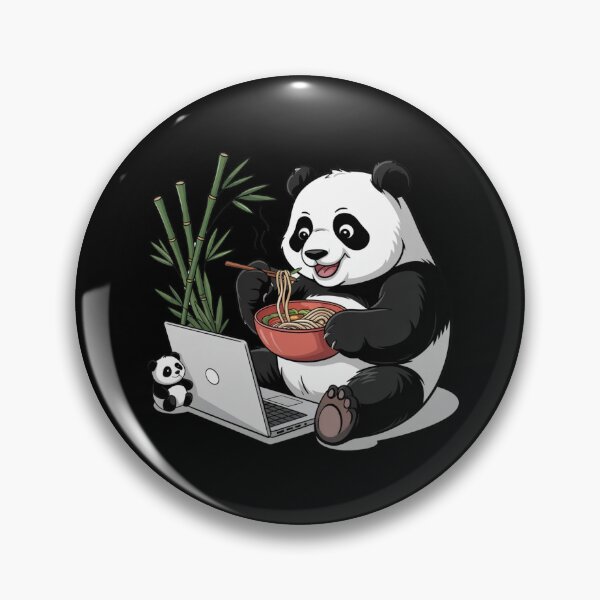 Item preview, Panda Productivity – Work Hard, Slurp Harder designed and sold by ATOTI.