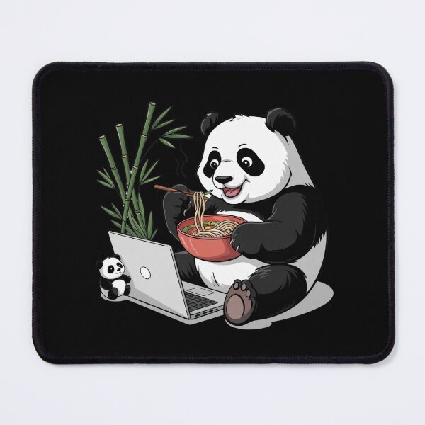 Item preview, Panda Productivity – Work Hard, Slurp Harder designed and sold by ATOTI.