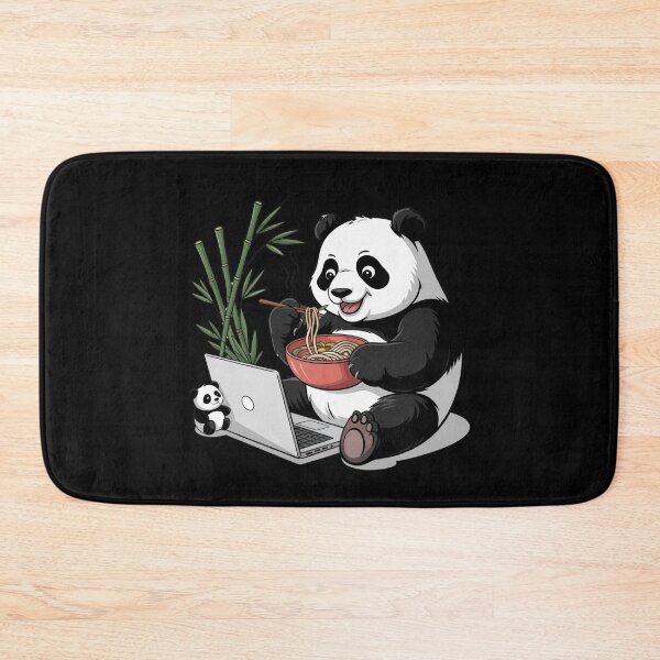 Item preview, Panda Productivity – Work Hard, Slurp Harder designed and sold by ATOTI.