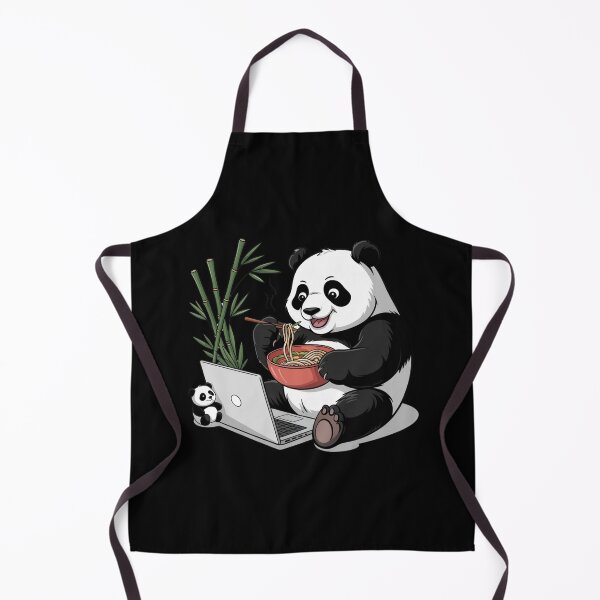 Item preview, Panda Productivity – Work Hard, Slurp Harder designed and sold by ATOTI.