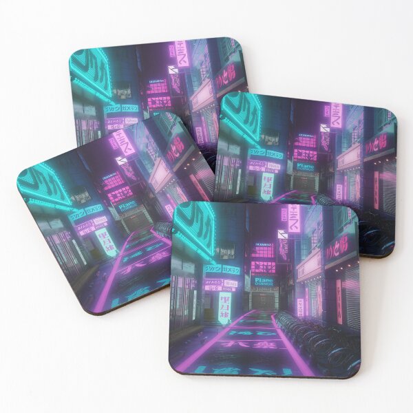 Item preview, Cyber Tokyo Glow – Neon Alley Dreamscape designed and sold by KageCraft.