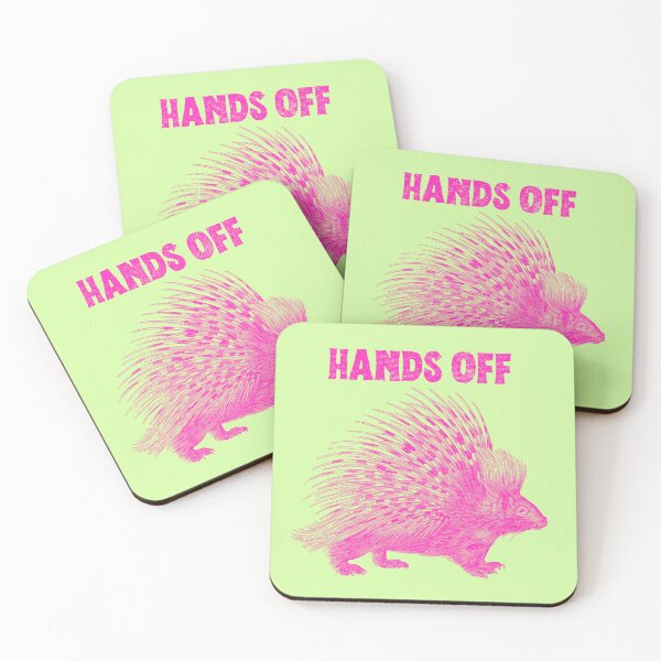 Item preview, Hands Off I'm a Porcupine designed and sold by surlycakes.
