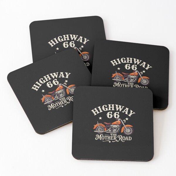 Item preview, Highway 66 Legend Retro Motorcycle Rider Vintage designed and sold by perlham123.