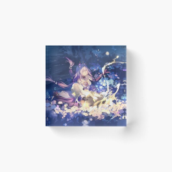 Item preview, Castorice • Honkai Star Rail • Pom-Pom Gallery • Light Slips the Gate, Shadow Greets the Throne designed and sold by kazatodoesart.