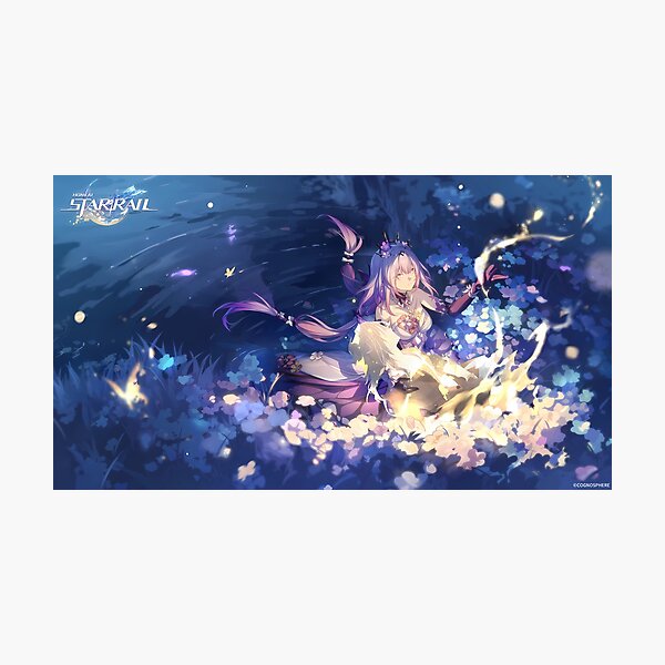 Item preview, Castorice • Honkai Star Rail • Pom-Pom Gallery • Light Slips the Gate, Shadow Greets the Throne designed and sold by kazatodoesart.