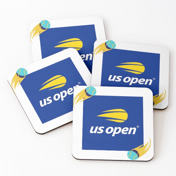 Artikelvorschau, US OPEN BLAU GELB LOGO entworfen und verkauft von Desikhanna123.