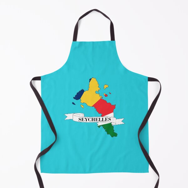 Item preview, Flag map of Seychelles designed and sold by visual adventures.