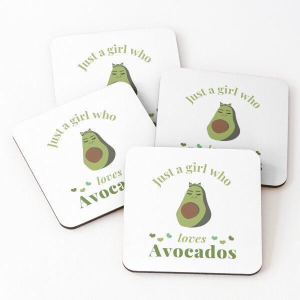 Item preview, Just a girl who loves avocados | Avocados | Cute Avocado | Gifts for Avocado Lovers designed and sold by Lindsay Marie Patterns.
