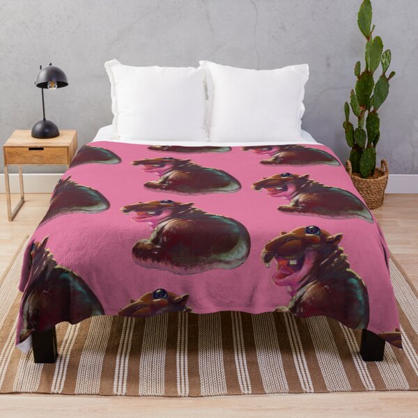 Item preview, The pygmy hippo Moo Deng - Digital drawing designed and sold by TMZartes.