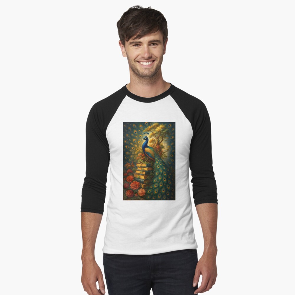 Item preview, Baseball ¾ Sleeve T-Shirt designed and sold by phatpuppyart.