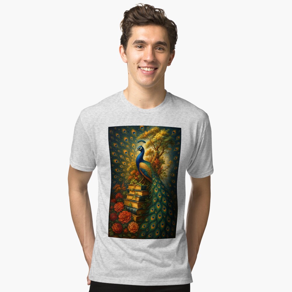 Item preview, Tri-blend T-Shirt designed and sold by phatpuppyart.
