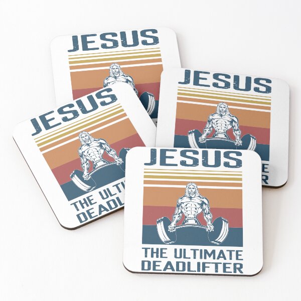 Item preview, Jesus the Ultimate Deadlifter designed and sold by DarylWelsh2024.