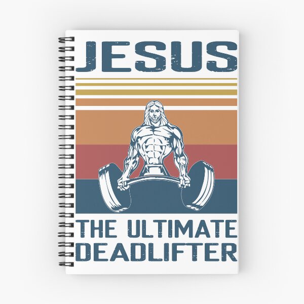 Item preview, Jesus the Ultimate Deadlifter designed and sold by DarylWelsh2024.