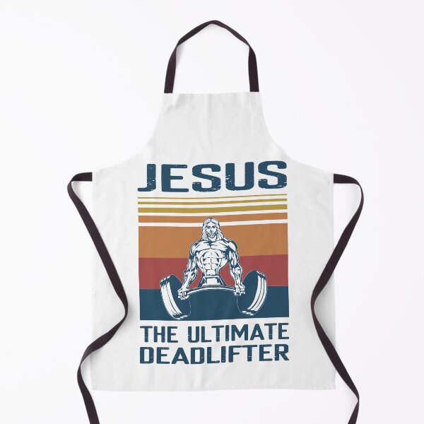 Item preview, Jesus the Ultimate Deadlifter designed and sold by DarylWelsh2024.