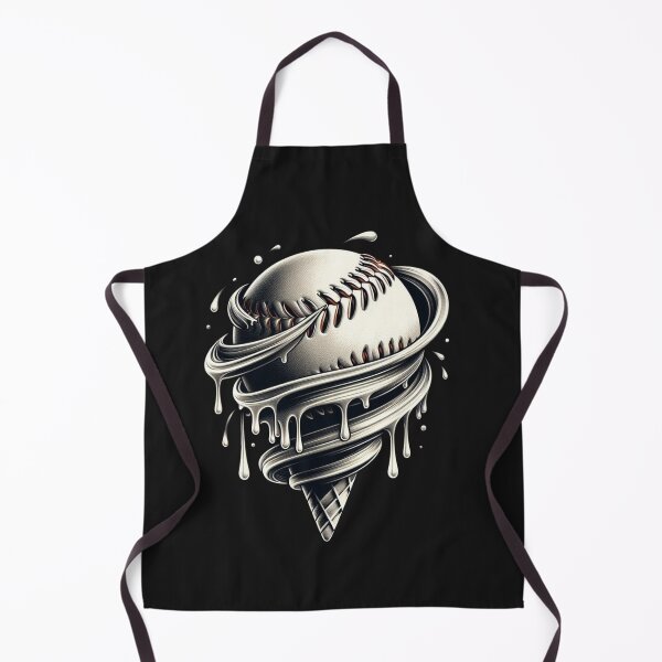 Item preview, Baseball Dripping Ice Cream Drip youth baseball for boys designed and sold by zingbing.