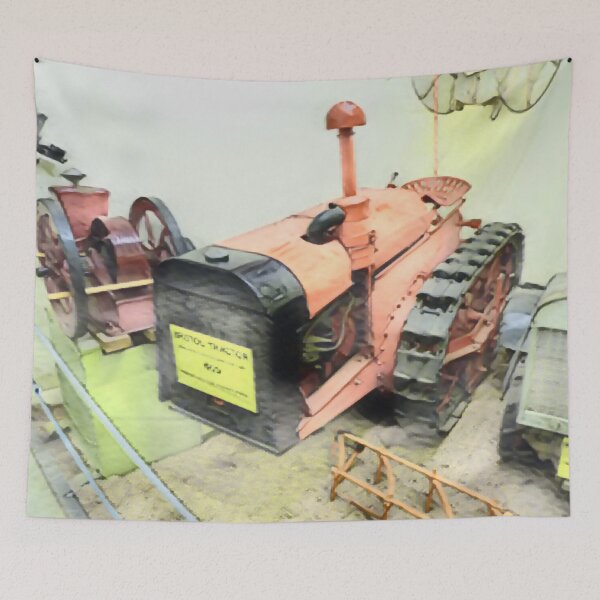 Item preview, Vintage Tractor In Washed Out designed and sold by Fearless-Fox.