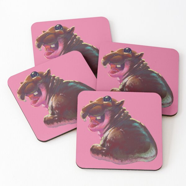 Item preview, The pygmy hippo Moo Deng - Digital drawing designed and sold by TMZartes.