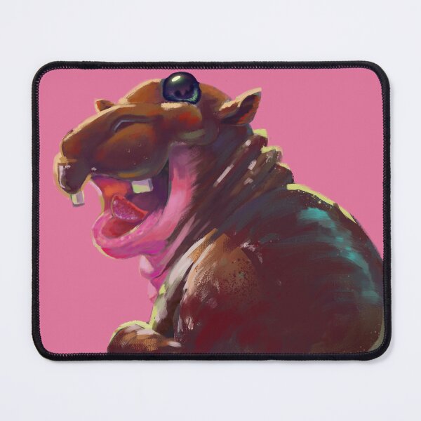 Item preview, The pygmy hippo Moo Deng - Digital drawing designed and sold by TMZartes.